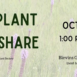 Fall Native Plant Swap & Share