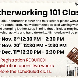 Leatherworking 101: Die-Cut Holiday Ornaments & Bag Charms