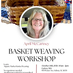 April McCartney Basket Weaving Workshop