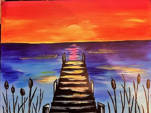 Paint & Sing: Sittin’ on the Dock of the Bay