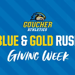 Goucher Athletics Blue & Gold Rush