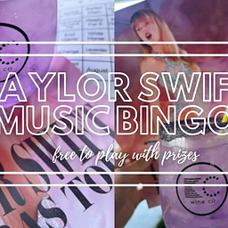 Taylor Swift Music Bingo