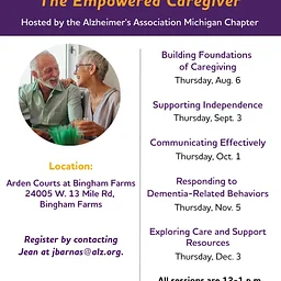 Arden Courts at Bingham Farms: The Empowered Caregiver Series