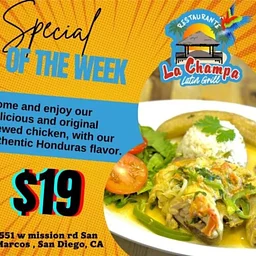 Latin Grill – Special of the Week at La Champa