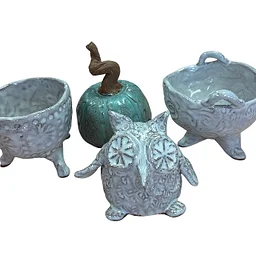 Fall Festival Pottery Playshop: Make a Cauldron, Pumpkin, or Owl.