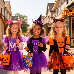 Halloween Trick-or-Treat in Old Town La Verne