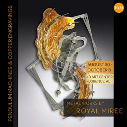 Metal Works by Royal Miree Exhibit opening