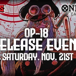 One Piece: OP-18 The Dominance of God Release Event