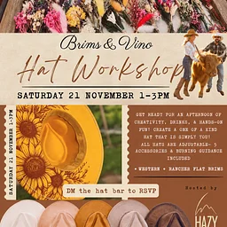 BRIMS & VINO HAT WORKSHOP