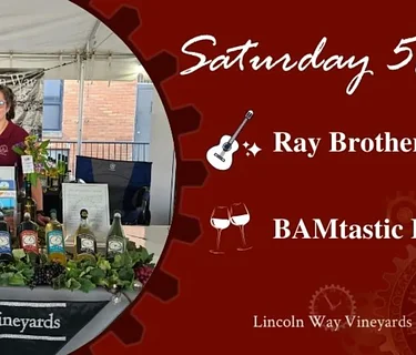 Saturday Tunes and Food with Ray Brothers Duo and BAMtastic Eatz