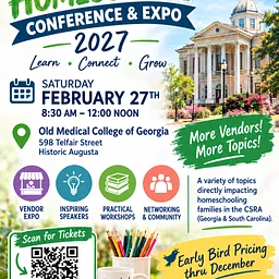 2027 CSRA Homeschool Conference and Expo