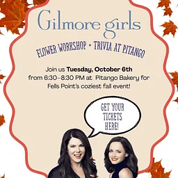 Gilmore Girls Flower Workshop + Trivia: Diner Mugs