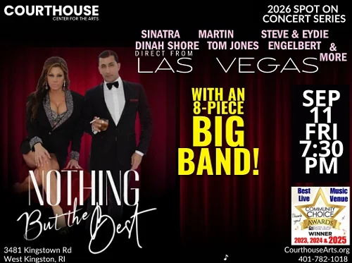 Sinatra & Friends – Nothing But the Best – 8-Piece w/ Chris Jason FRI 9/11/26 7:30PM