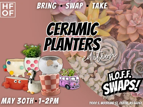HOFF SWAPS: "Ceramic Planters" Edition 🪴🌼
