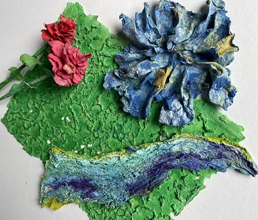 Two Handmade Paper Sculpting Workshops with Julie Lambert