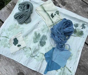 Fresh Indigo Dyeing