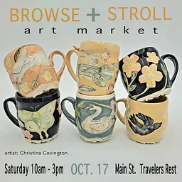 Browse + Stroll art market