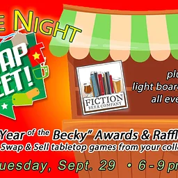 Game Night Swap Meet + Year of the Becky Awards