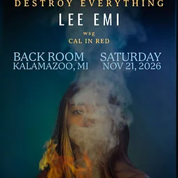 Lee Emi (Emilee Petersmark of The Crane Wives) with Cal in Red