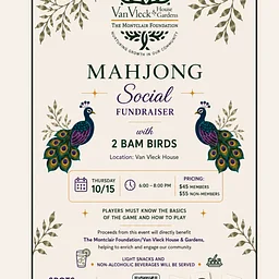 Mahjong Night at Van Vleck (FULL, JOIN WAITLIST)