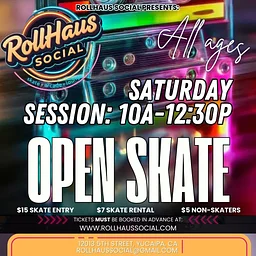 Saturday AM Open Skate Session