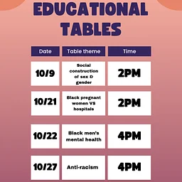 Black Men's Mental Health Table