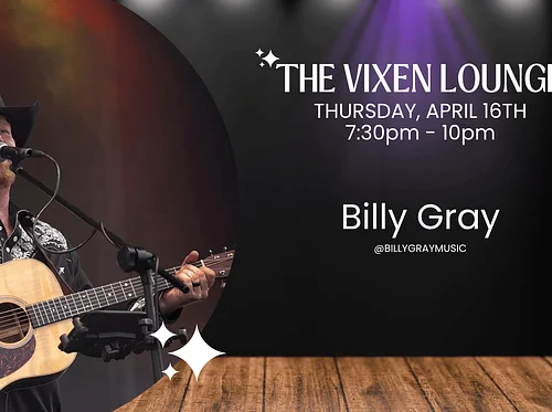 BILLY GRAY IN THE VIXEN LOUNGE