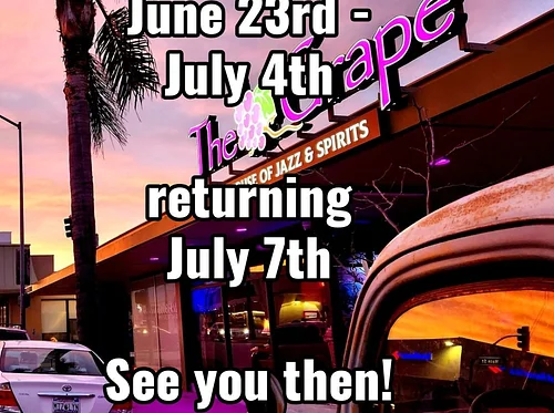 CLOSED June 23rd – July 4th – Returning July 7th