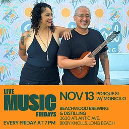 FRIDAYS: LIVE MUSIC AT BEACHWOOD DISTILLING 🍹 BIXBY KNOLLS LONG BEACH