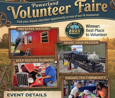 Volunteer Faire at Powerland Heritage Park