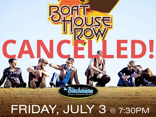 BOAT HOUSE ROW – Yacht Rock Experience – CANCELLED!