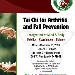 Tai chi for Arthritis and Fall Prevention @Inner City Library