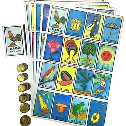 Lotería en familia (En español, En persona)