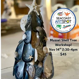 Mussel Shell Tree! $45
