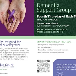 Arden Courts at Avon: Caregivers Support Group