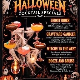 Check out our Halloween Cocktails!!