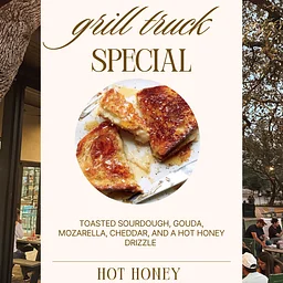 Grill Truck Special - Gouda Grilled Cheese