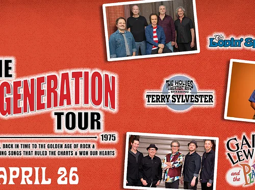My Generation Tour: The Lovin Spoonful, Terry Sylvester and Gary Lewis & The Playboys