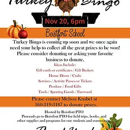 Turkey Bingo