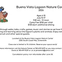 Buena Vista Lagoon Nature Camp