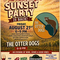 3rd FRIDAY SUNSET PARTY with THE OTTER DOGS FULL BAND LIVE!