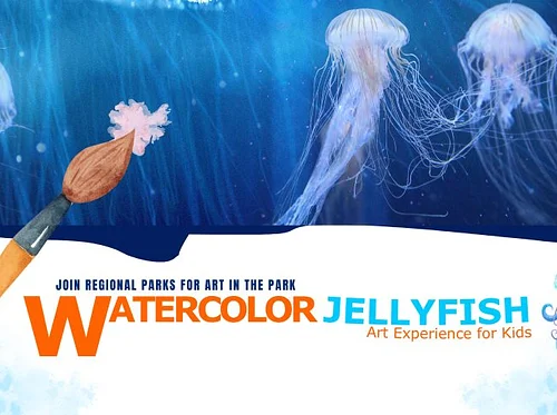 Art in the Parks: Watercolor Jellyfish at Glen Helen
