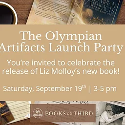 The Olympian Artifacts Launch Party | Books on Third