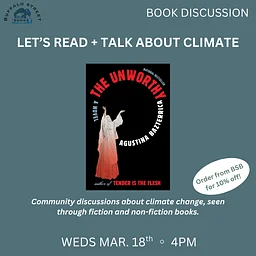 LET’S READ + TALK ABOUT CLIMATE – CLIMATE LIT DISCUSSION GROUP