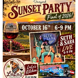 3rd Friday Sunset Party with SETH and SARA LIVE!