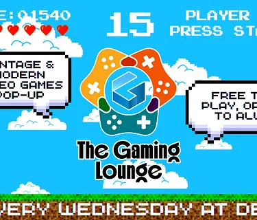 The Gaming Lounge video gaming pop-up