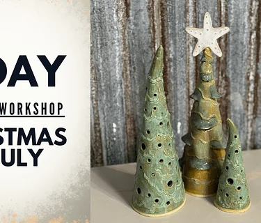 2-Day Pottery Workshop: Christmas in July