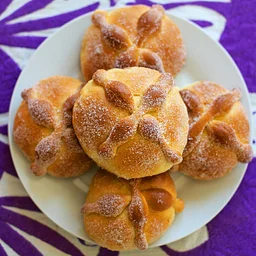 Mini Pan de Muerto (scratch baking)
