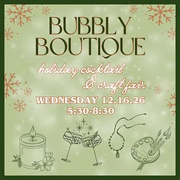 Bubbly Boutique Holiday Sip & Shop