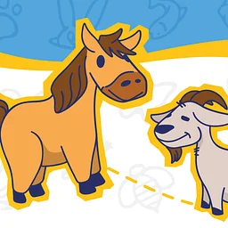 Fun Animal Friday: Dwarf Horse & Mini Goat